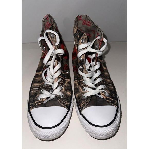 RARE VTG Converse High Top "The Flash Gordon" DC Comic Unisex Shoe SneakerSZ 7/9 - Picture 2 of 7